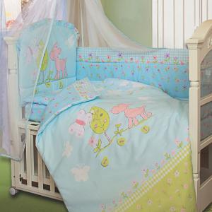 Постельное белье 3 предмета Little Friend ― "Золотой Гусь" Товары для новорожденных