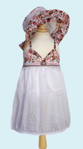Платье в цветочек розовое ― "Золотой Гусь" Товары для новорожденных